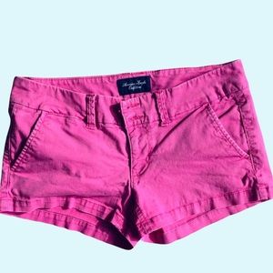 American Eagle Outfitters Pink Shorts with pockets